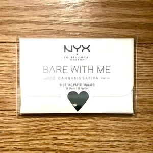 NYX "Bare With Me" blotting papers